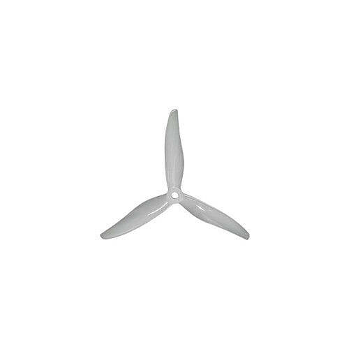Drone Propeller 51377 Hurricane MAX 3 Blade 129.7mm 5mm Shaft Pitch 3" White (2 Pair CW+CCW)
