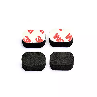4Pcs M3 Shockproof Sponge Pad Black