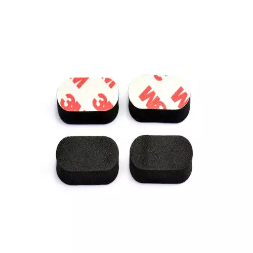 4Pcs M3 Shockproof Sponge Pad Black