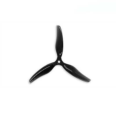 F6030 152.8mm 3 Blade Floppy Proppy Propeller 5mm Shaft Pitch 3" Clear Black (2 Pair CW+CCW)