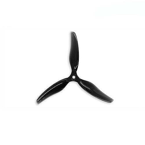 F6030 152.8mm 3 Blade Floppy Proppy Propeller 5mm Shaft Pitch 3" Clear Black (2 Pair CW+CCW)
