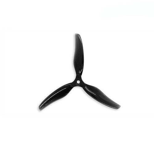 F6030 152.8mm 3 Blade Floppy Proppy Propeller 5mm Shaft Pitch 3" Clear Black (2 Pair CW+CCW)