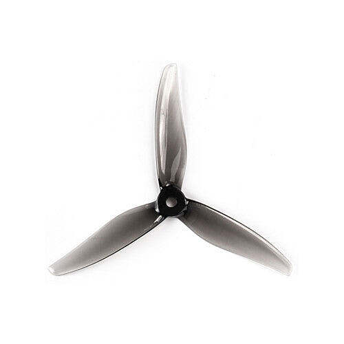 129.54mm 5127 3 Blade Hurricane Propeller 5mm Shaft Pitch 2.7" Clear Gray (2 Pair CW+CCW)
