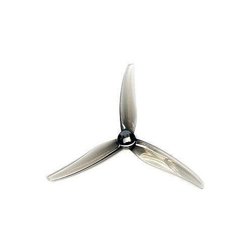 114.3mm 4525 3 Blade Hurricane Propeller 1.5mm M5 Shaft Pitch 2.5" Clear Gray (2 Pair CW+CCW)
