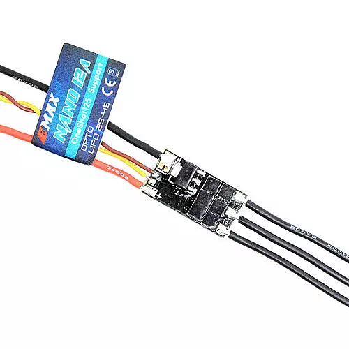 Emax Nano ESC 12A V2-active Braking 3S-4S Oneshot125 Compatible with Skyline32, Naze32, Pixhawk