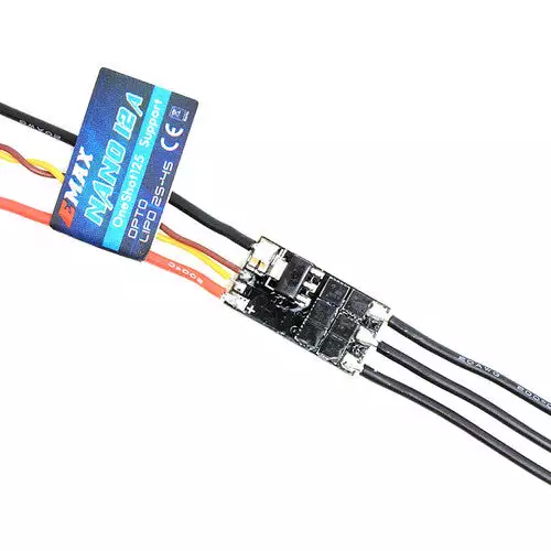 Emax Nano ESC 12A V2-active Braking 3S-4S Oneshot125 Compatible with Skyline32, Naze32, Pixhawk