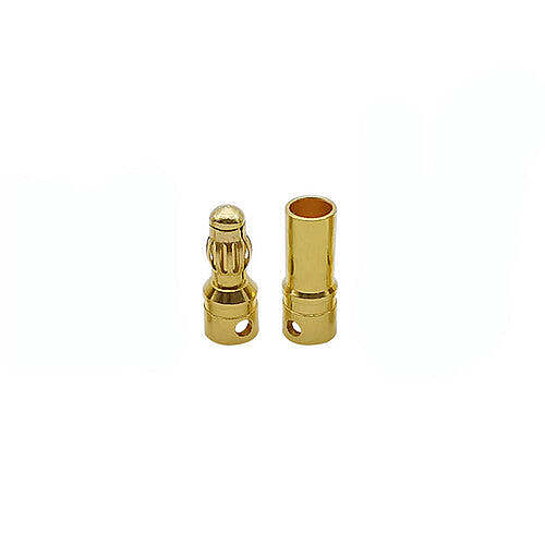 3.5mm Gold-plated Bullet Male & Female Banana Connector