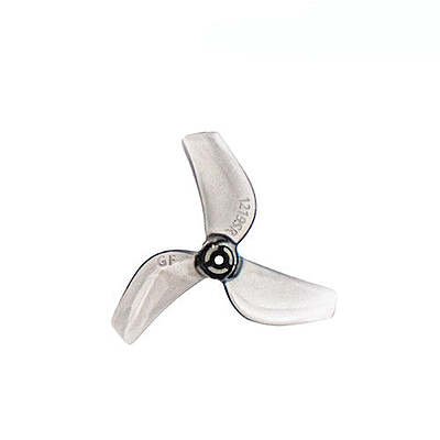 Drone Propeller 31mm 1219S 3 Blade 1mm Shaft Pitch 1.9" Clear (4 Pair CW+CCW)