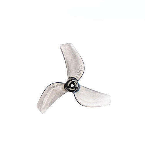 Drone Propeller 31mm 1219S 3 Blade 1mm Shaft Pitch 1.9" Clear (4 Pair CW+CCW)
