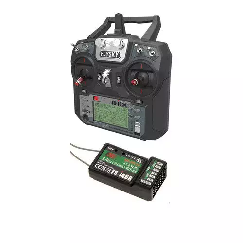 FS-i6X 2.4GHz 6CH AFHDS 2A Transmitter With FS-iA6B Receiver