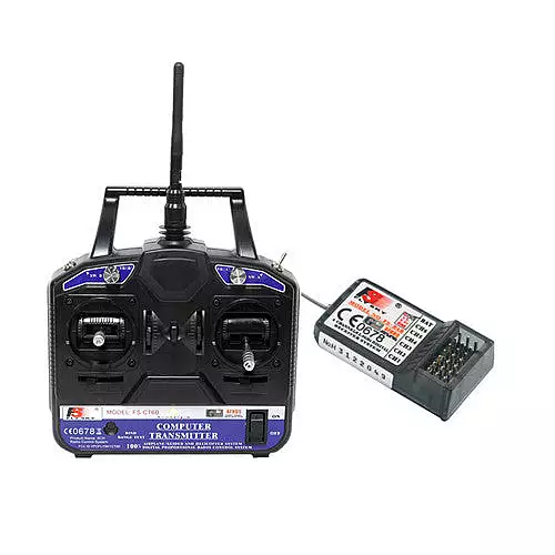 FS-CT6B 2.4GHz 6CH Transmitter PS/2 PPM with FS-R6B Receiver