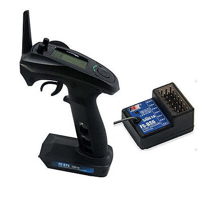 FS-GT5 - 6Ch AFHDS RC Transmitter with FS-BS6 Receiver for RC Car Boat