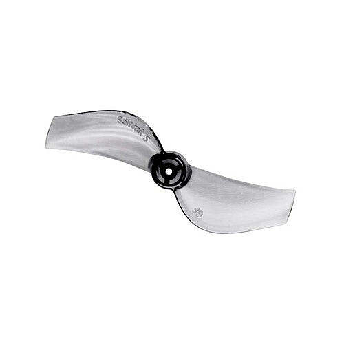 35mmS Drone Propeller PC 2 Blade 1mm - Clear Gray (4 Pair CW+CCW)