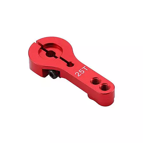 25T M3 Metal Servo Motor Horn Arm Red
