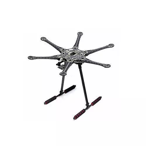 S550 Hexacopter Frame Kit with Unfoldable Landing Gear for FPV