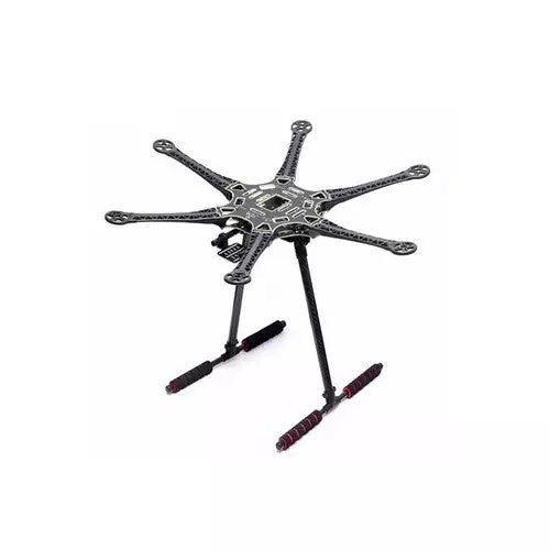 S550 Hexacopter Frame Kit with Unfoldable Landing Gear for FPV