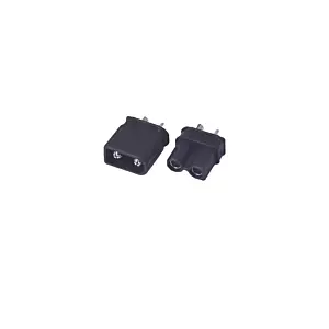 Amass XT30U-F.N.B – XT30U Female Connector (Nickel-Plated, Black)
