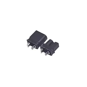 Amass XT30U-M.N.B – XT30U Male Connector (Nickel-Plated, Black)