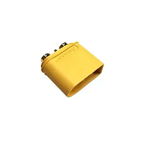 Amass XT90PB(2+2)-M GOLD PLATED YELLOW – XT90(2+2)PB-M.G.Y