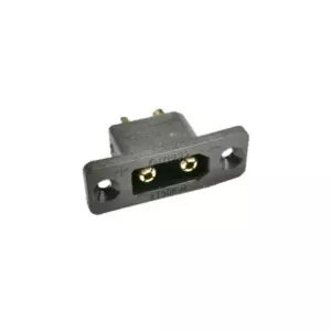 Amass XT90E-M GOLD PLATED BLACK – XT90E-M.G.B Original Drone Connectors