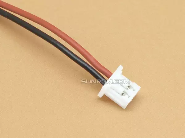 2 pin JST PH, 2mm, Teflon PTFE 24/7/32, One side Female 15cm wire
