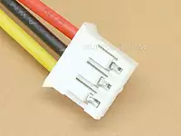 3 pin JST PH, 2mm, Teflon PTFE 24/7/32, One side Female 15cm wire