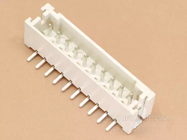 10 pin JST PH 2.0mm SMT Header Vertical Straight Top Entry