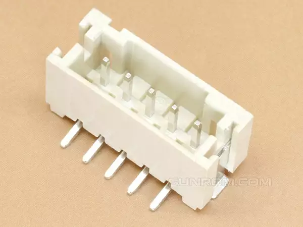 5 pin JST PH 2.0mm SMT Header Vertical Straight Top Entry
