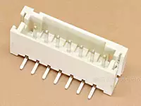 7 pin JST PH 2.0mm SMT Header Vertical Straight Top Entry