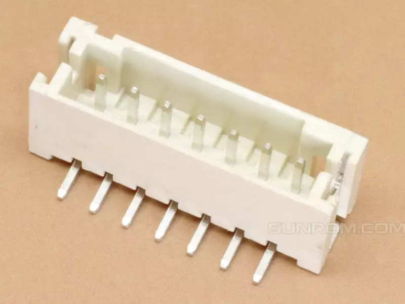 7 pin JST PH 2.0mm SMT Header Vertical Straight Top Entry
