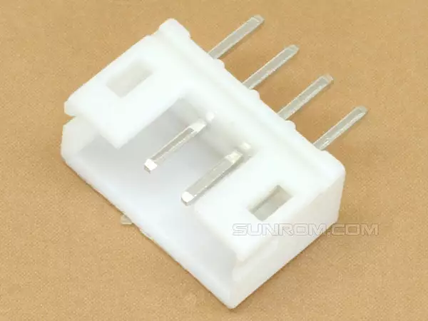 4 pin JST PH 2.0mm Through Hole Header Vertical Straight Top Entry