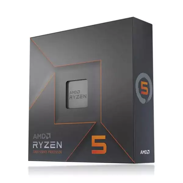 AMD Ryzen 5 7600X AM5 Desktop Processor – 6 Cores, 12 Threads, Up to 5.3GHz