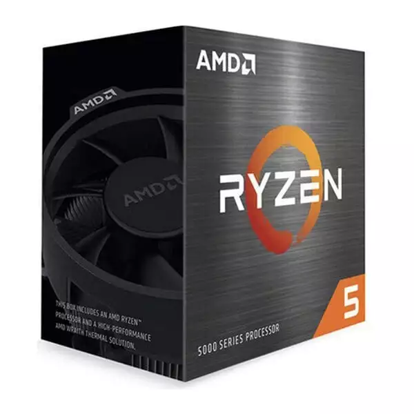AMD Ryzen 5 5600 AM4 Desktop Processor – 6 Cores, 12 Threads, Up to 4.4GHz
