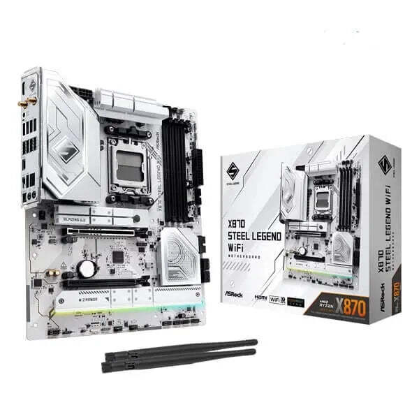 ASRock X870 Steel Legend WiFi ATX DDR5 Motherboard