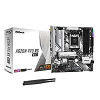 ASRock A620M Pro RS WiFi AM5 Micro-ATX Motherboard for AMD Ryzen 7000 Series Processors