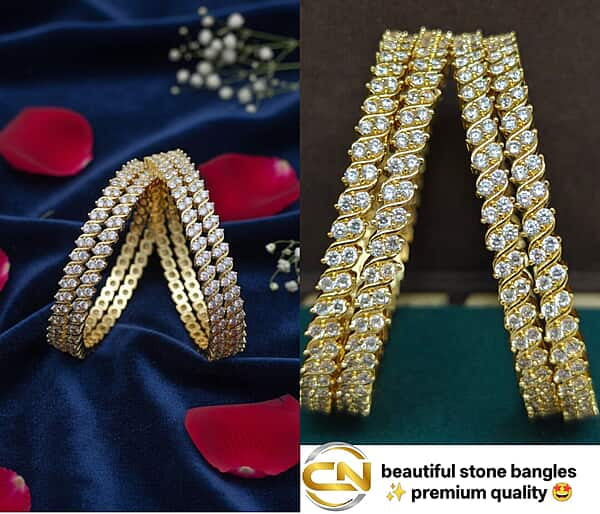 Stone bangles ✨