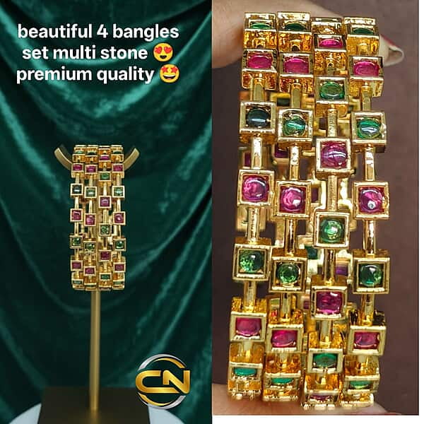 Multi stone Bangles ?
