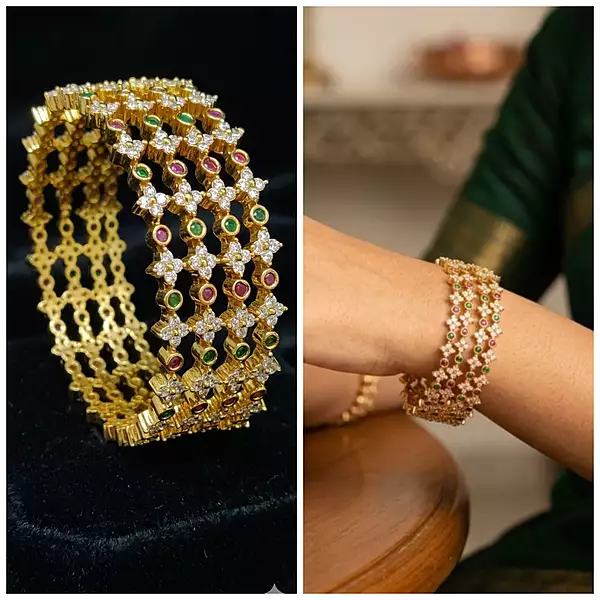 beautiful four bangles premium quality