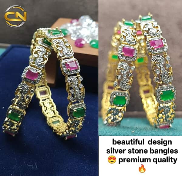 silver stone bangles ?