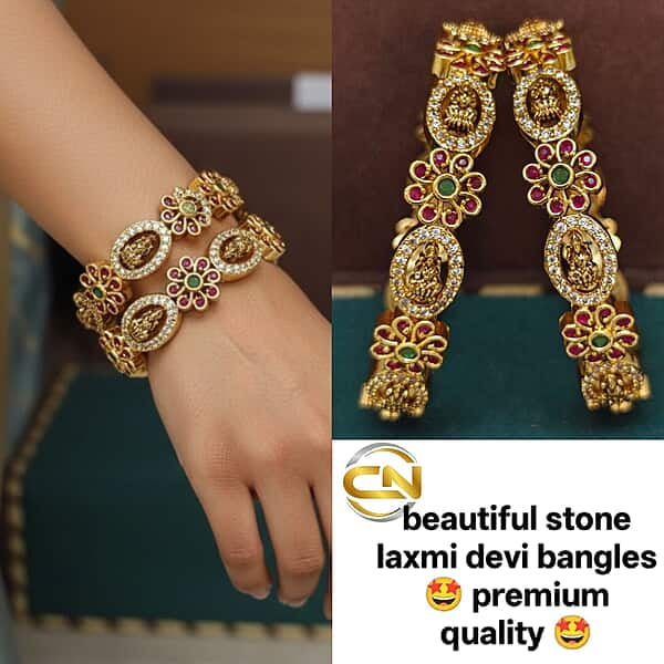 Stone laxmi devi bangles ?