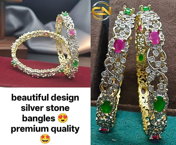 silver bangles ?