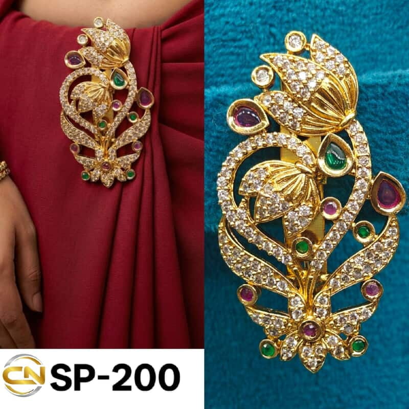 Lotus saree pin ?