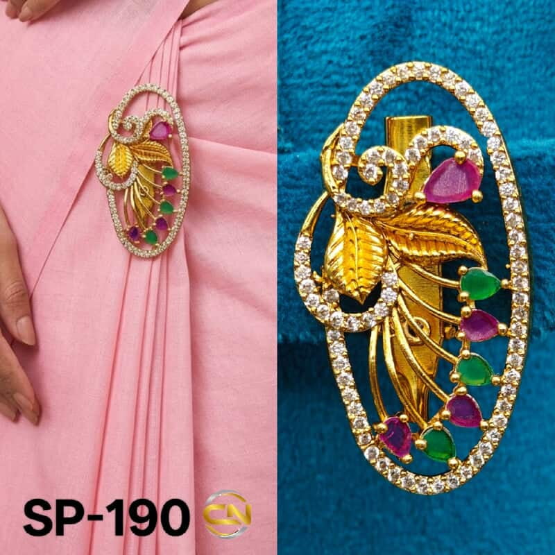 fancy saree pin ?