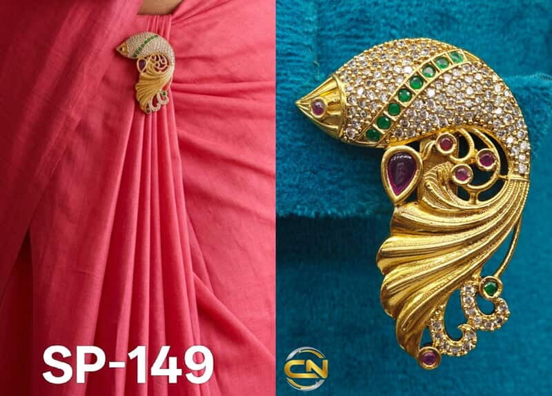 fish saree pin ?