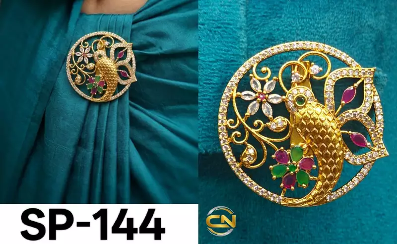 butterfly saree pin ?