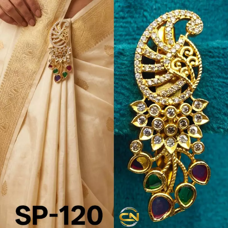 mango design saree pin ?