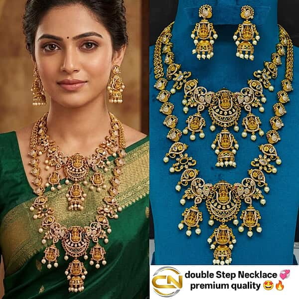 lakshmi devi double Step Necklace ?