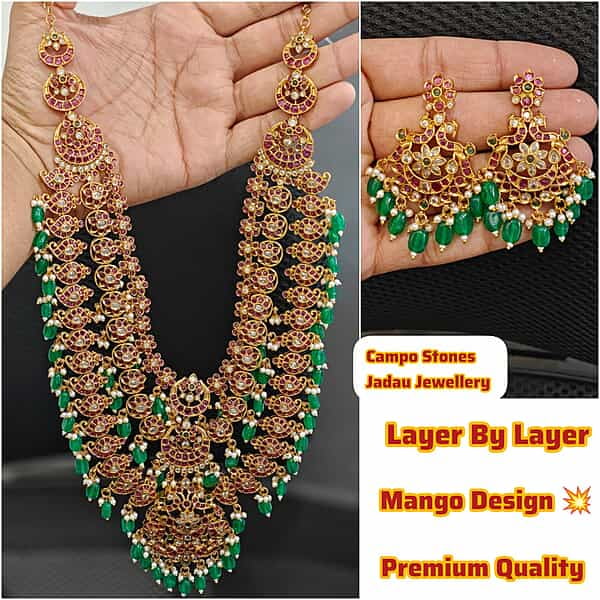 Jadau Jewellery Mango Design