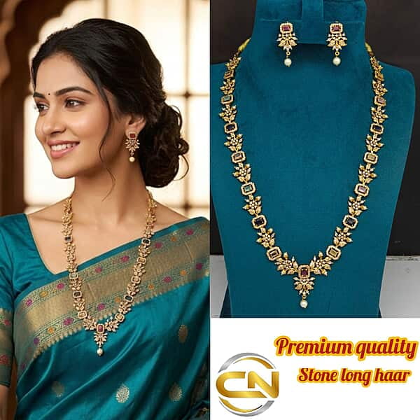 multi stone long haar
