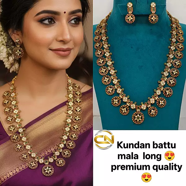 Long kundan battu mala ?